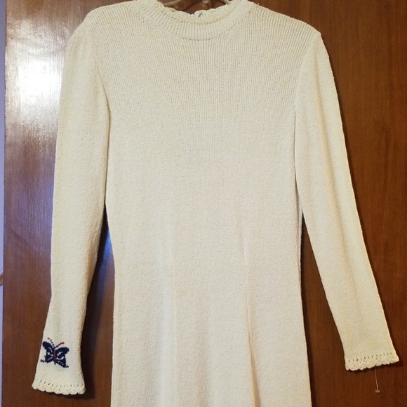 Vintage Picardo Knits 1970's Maxi Dress - Picture 3 of 8